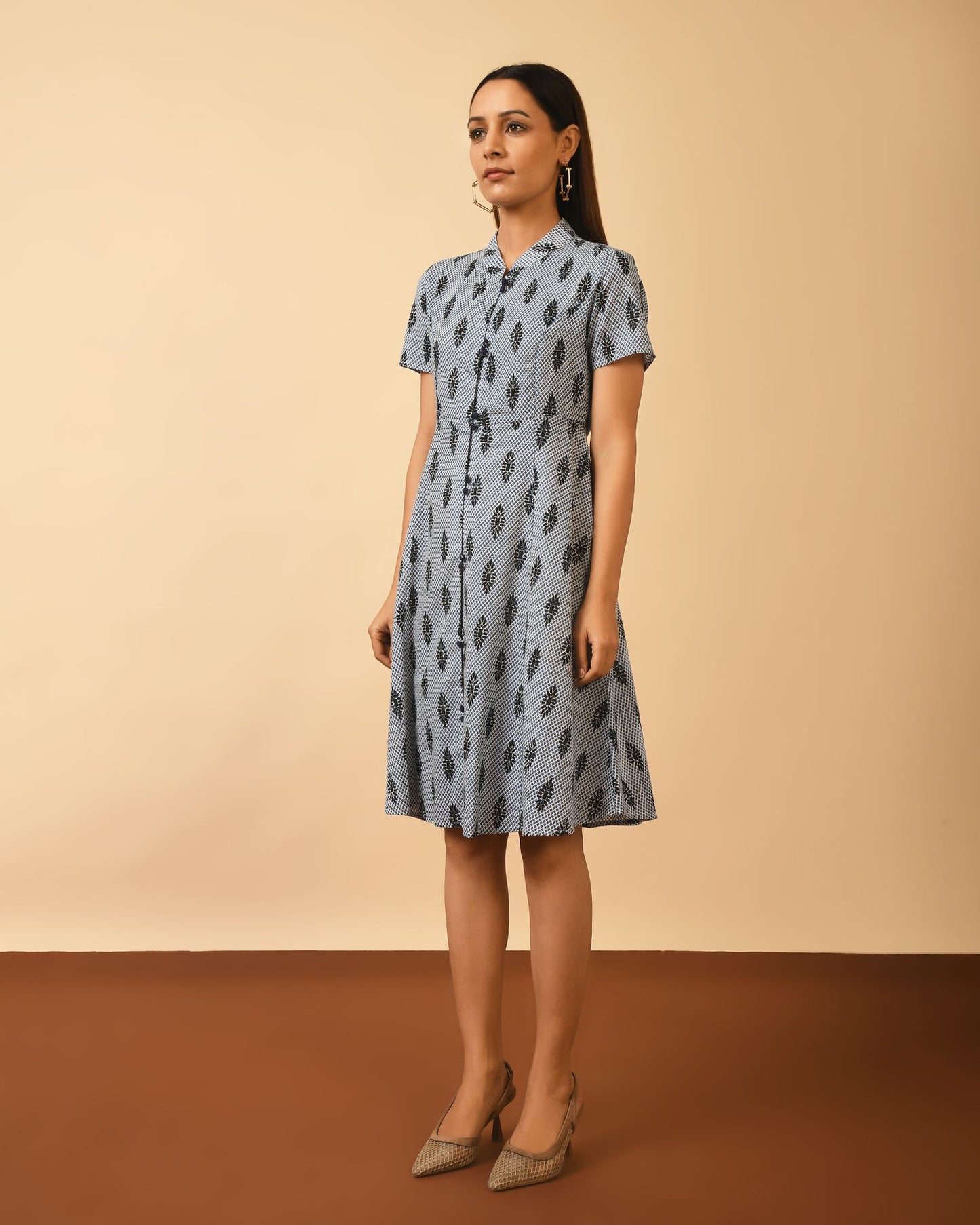 Printed Cotton Dress