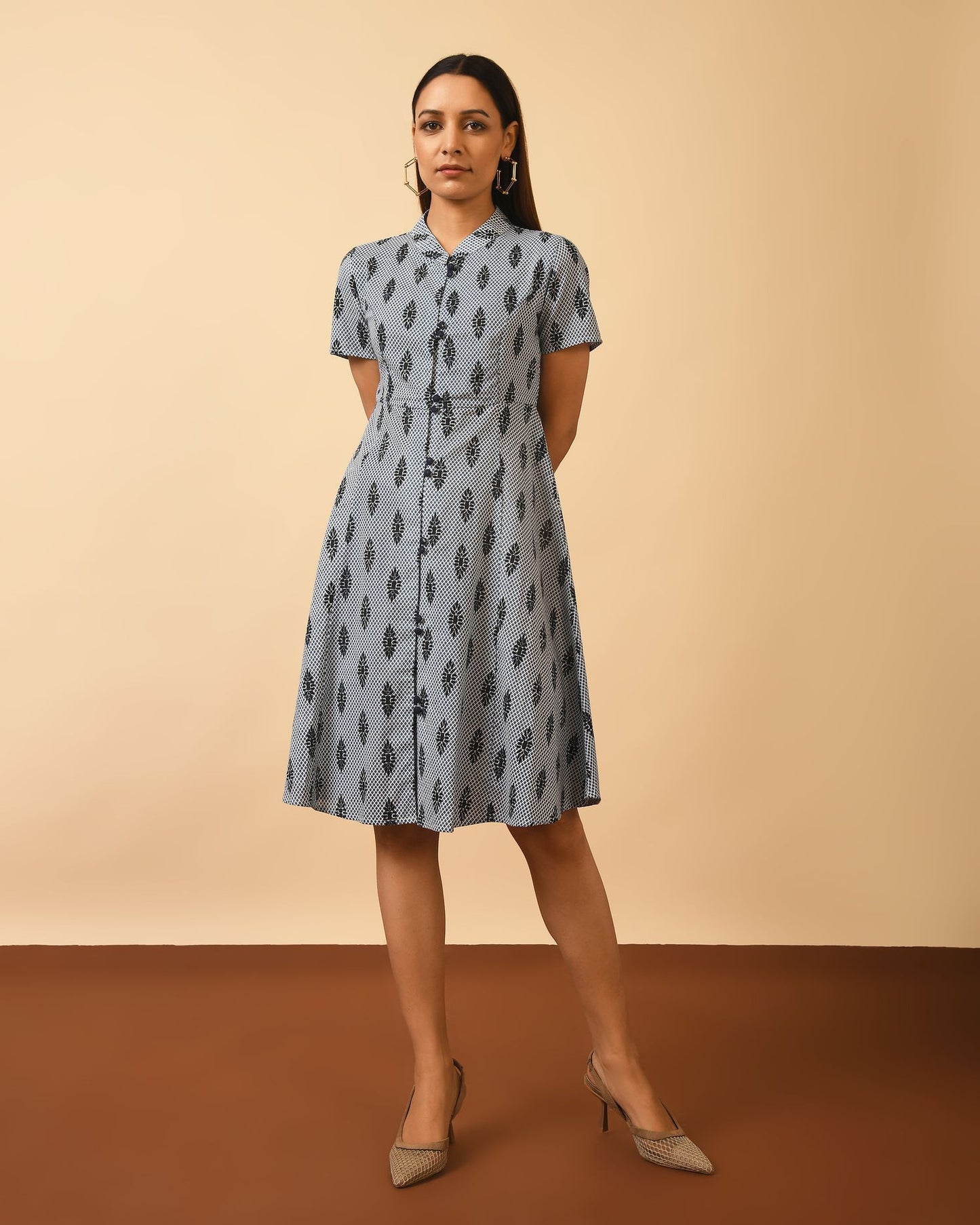 Printed Cotton Dress