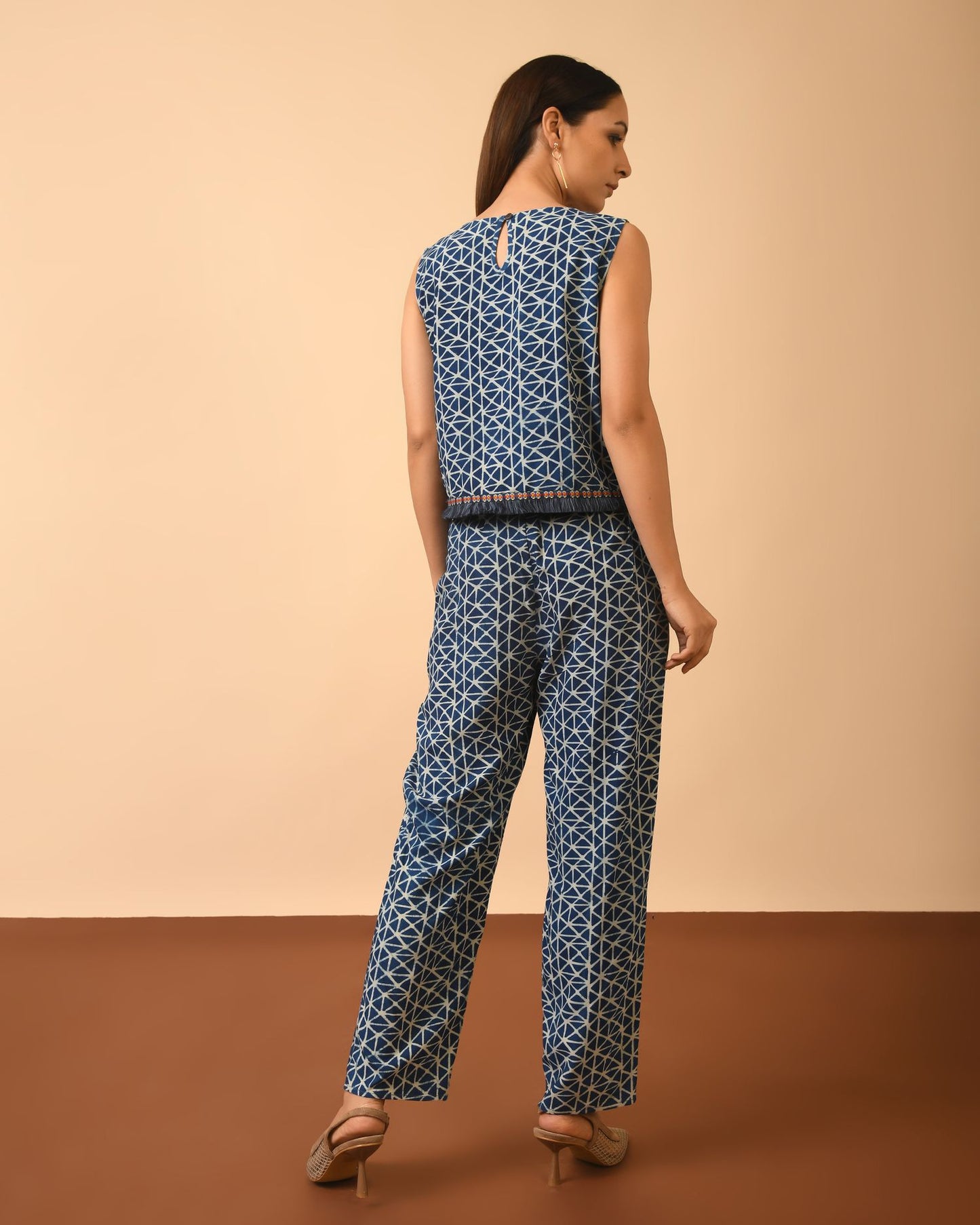 Indigo Dabu Co-Ord Set