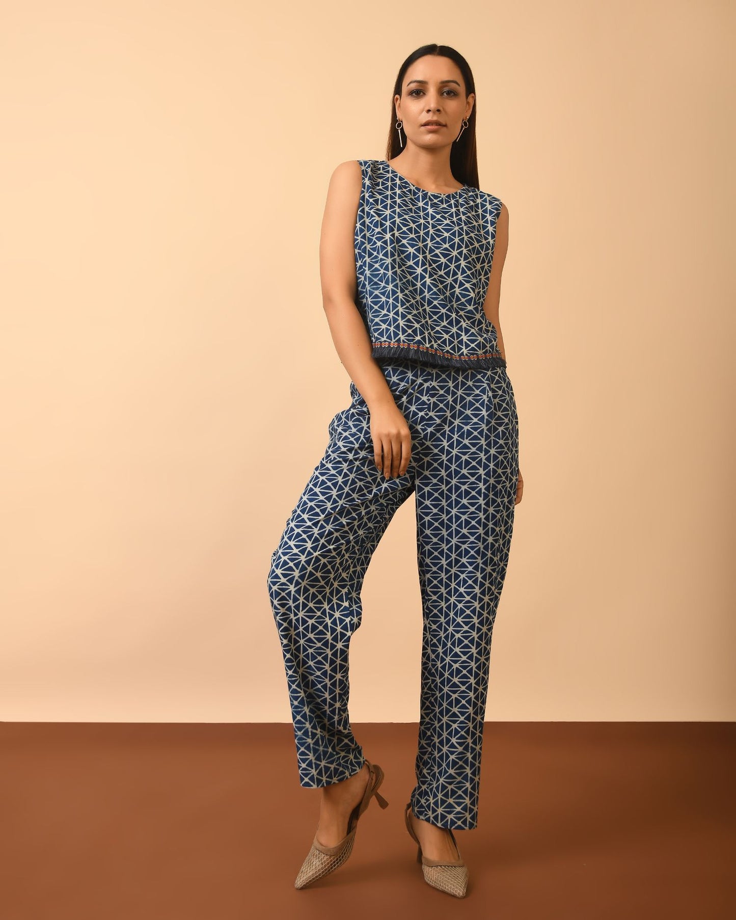 Indigo Dabu Co-Ord Set
