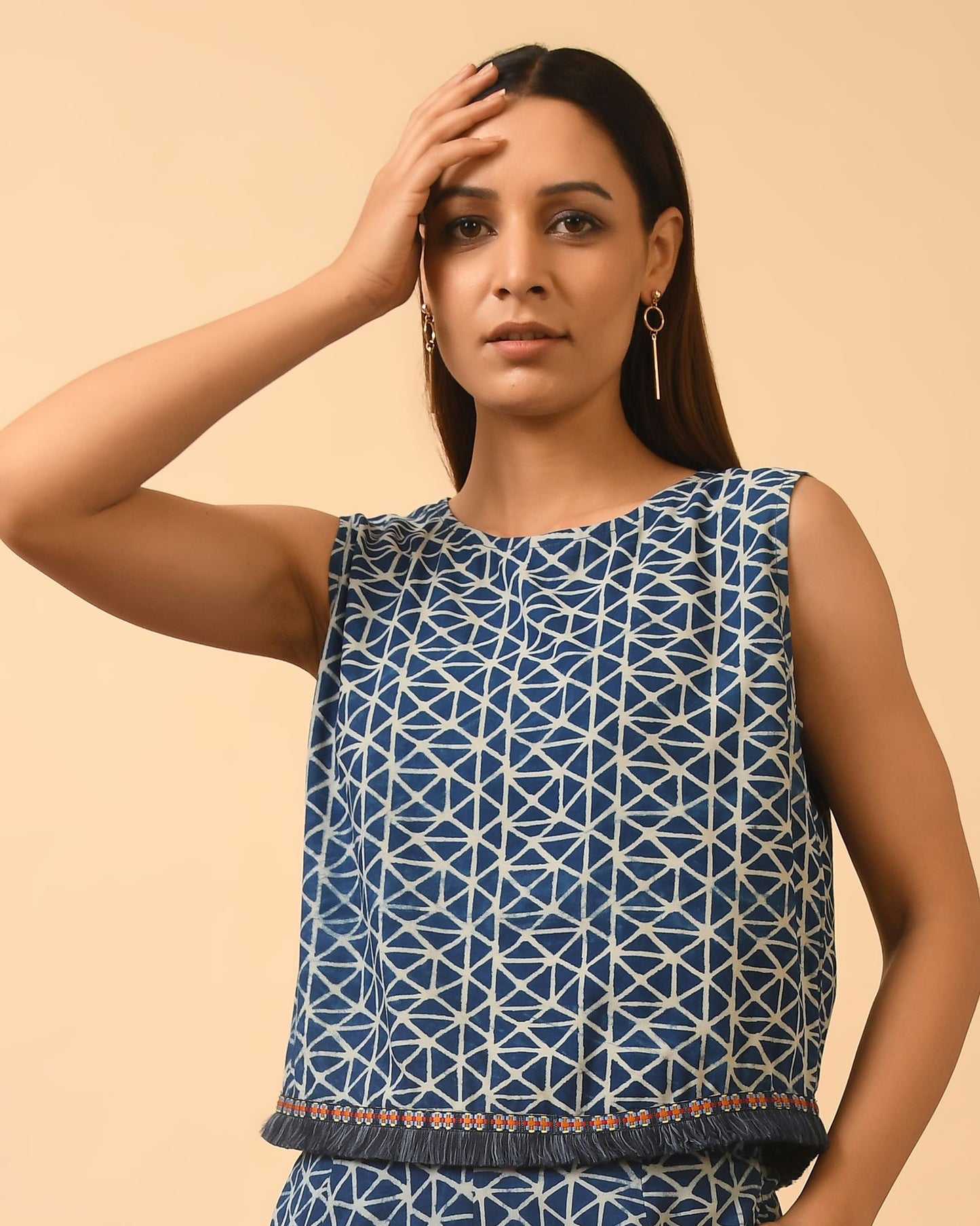 Indigo Dabu Co-Ord Set