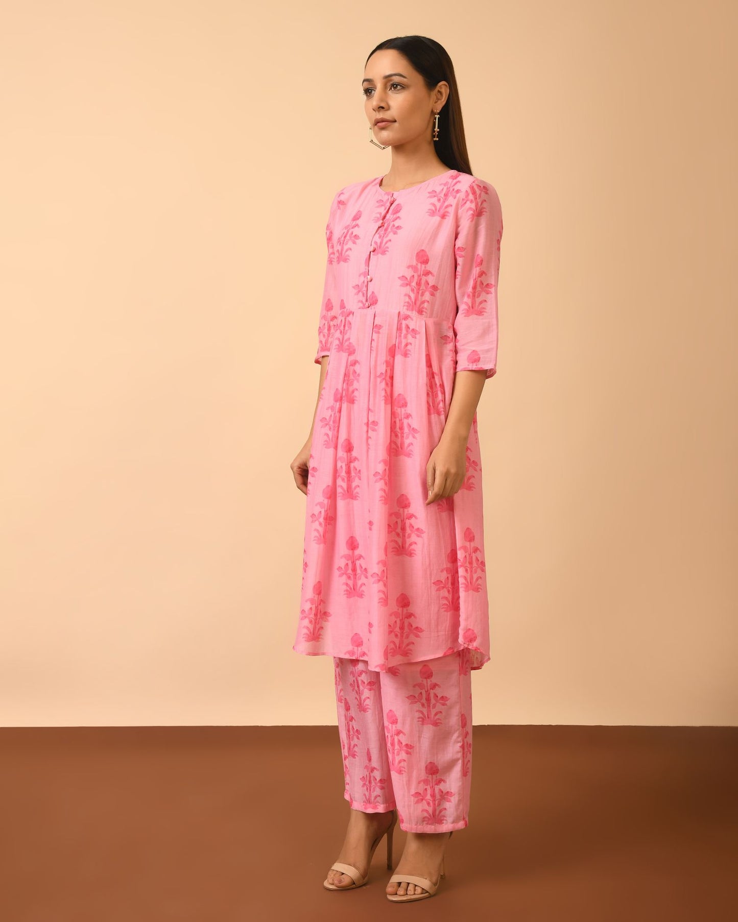 Cotton Silk Kurta and Pant