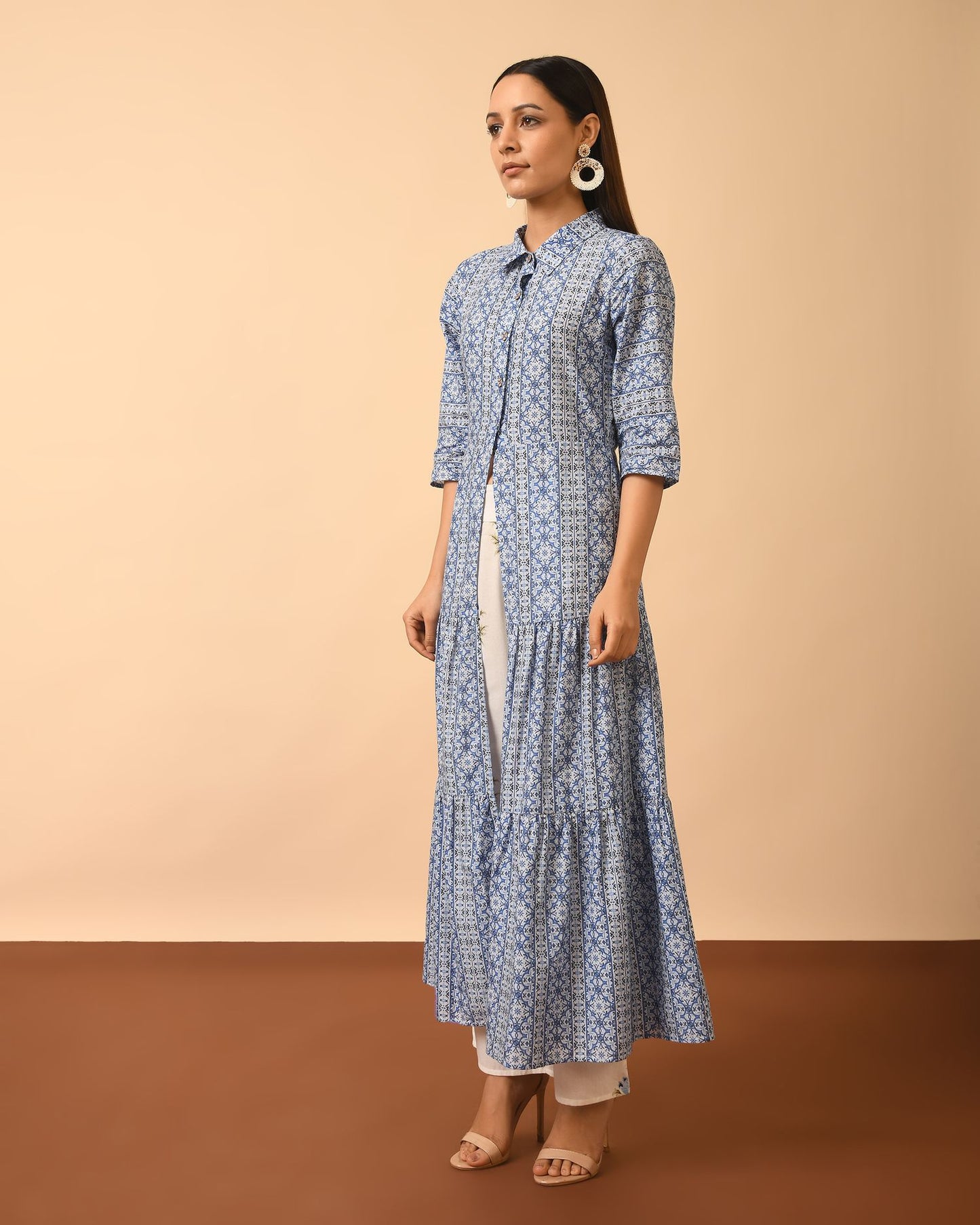 Layered Kurta with Straight Pant