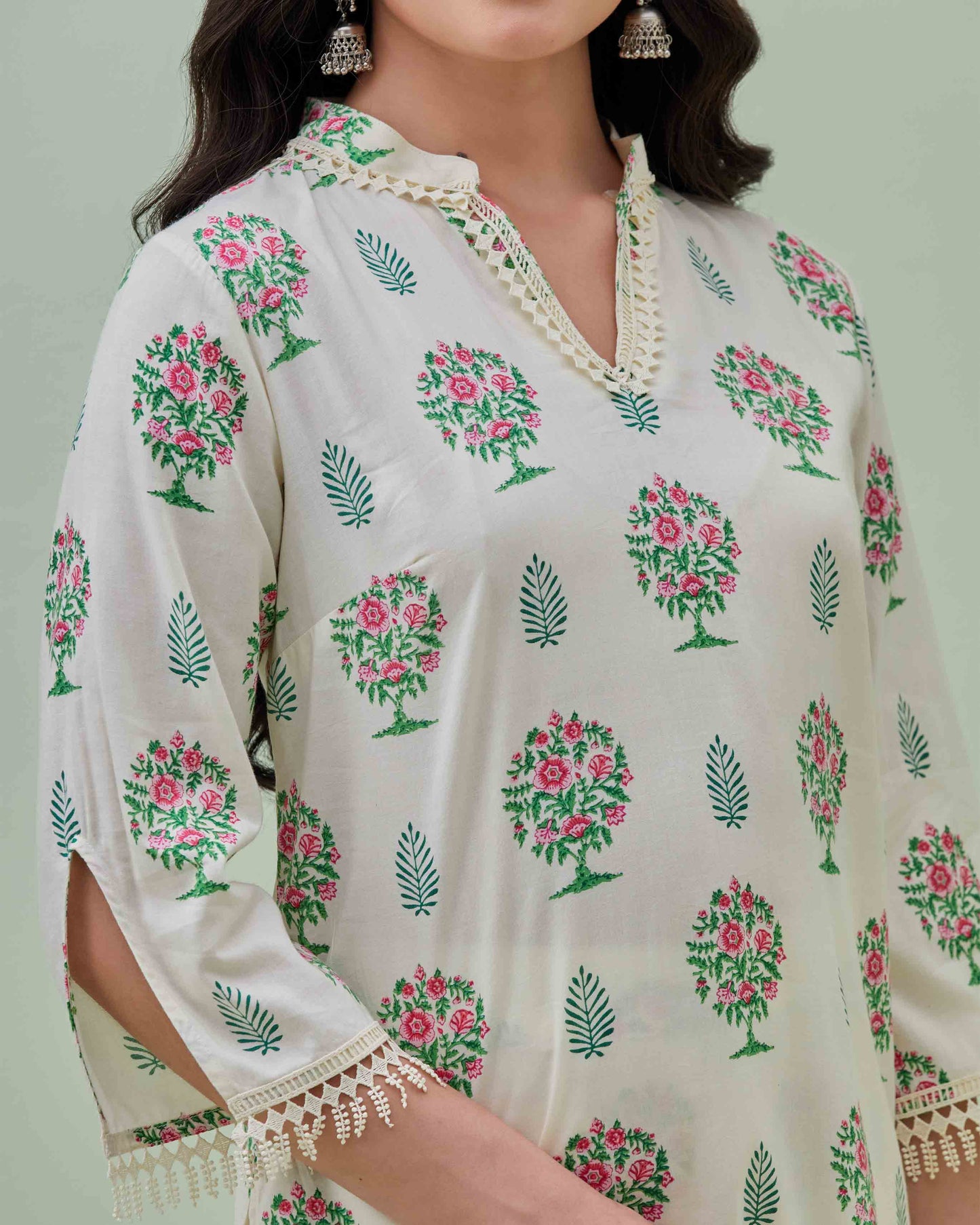 Cotton Modal Printed Co-ord Set