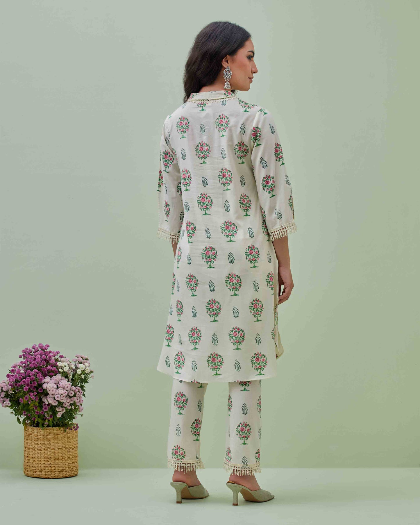 Cotton Modal Printed Co-ord Set