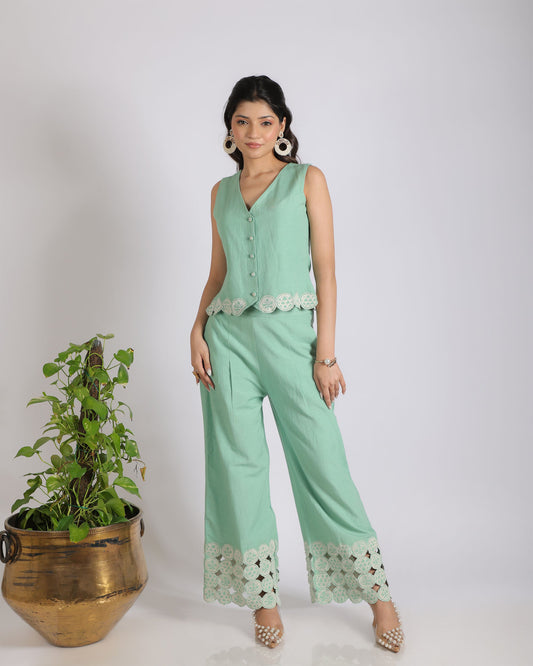 Sea  Dream Waistcoat & Pant Set
