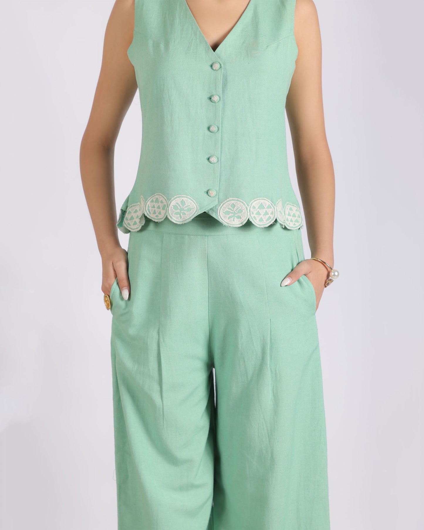 Sea Dream Waistcoat & Pant Set