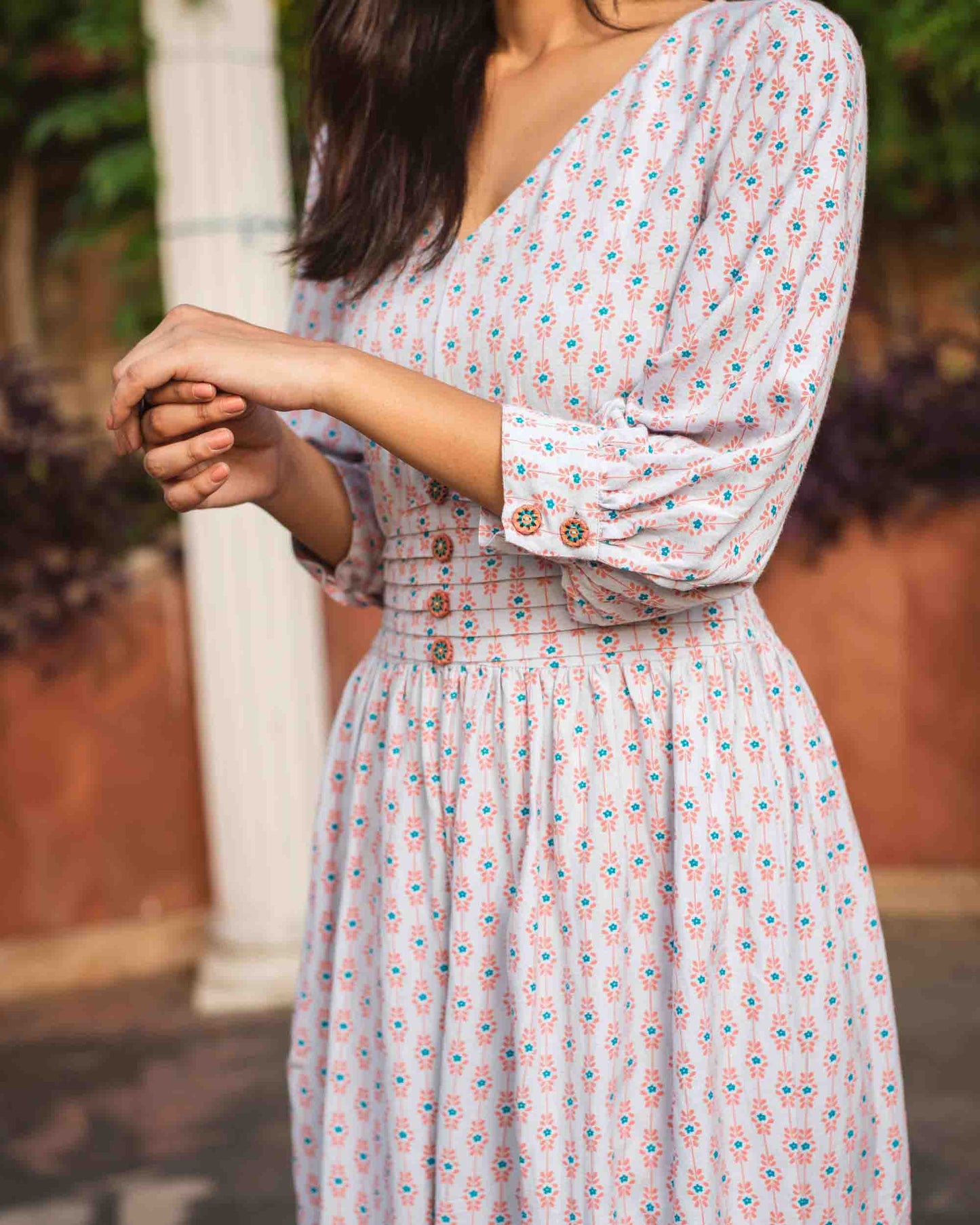 Mauve Pink Maxi Dress