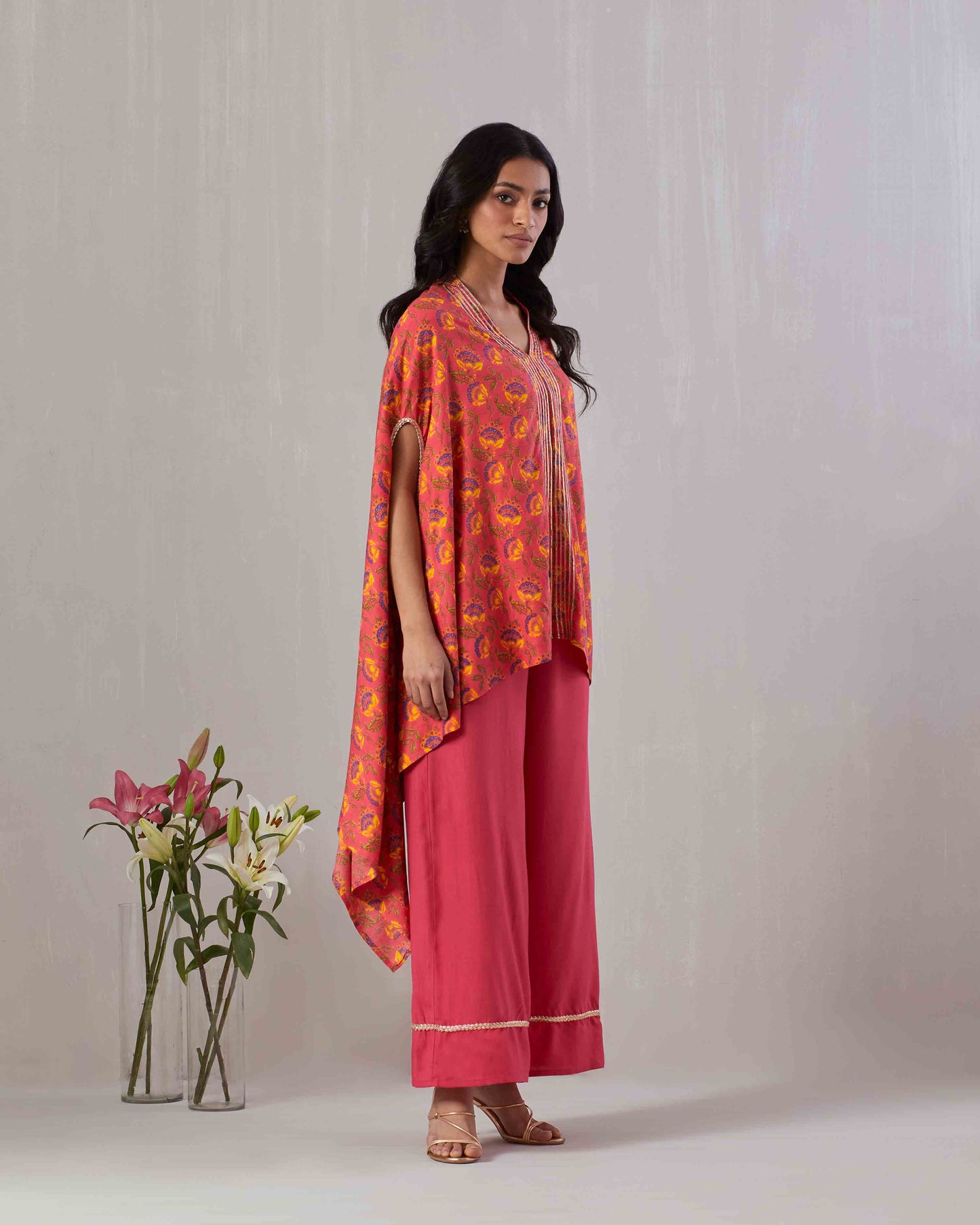 Meadow Melange Kaftan & Pant set