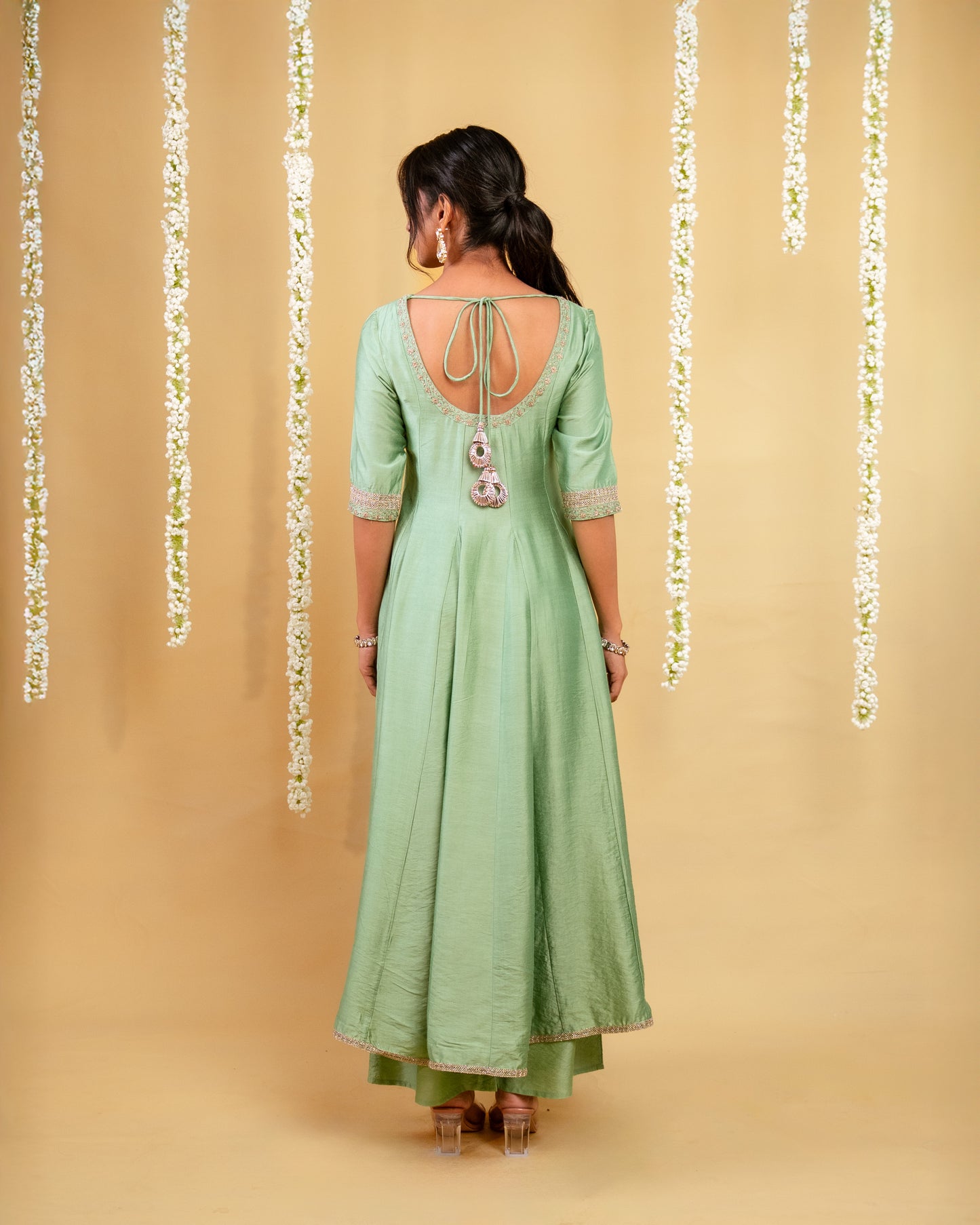 Aqua Serenity Anarkarli Set