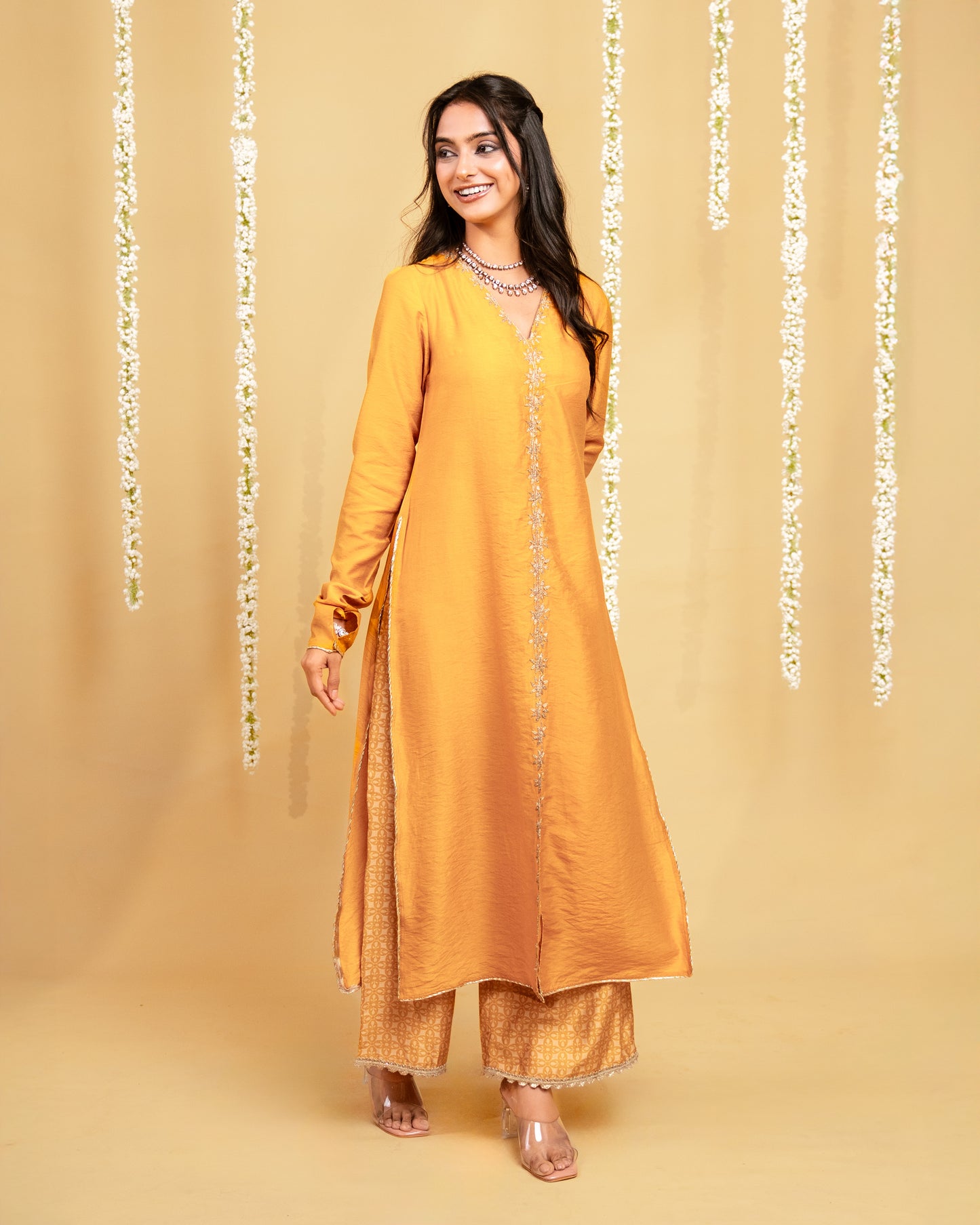 Marigold Glow Kurta Set