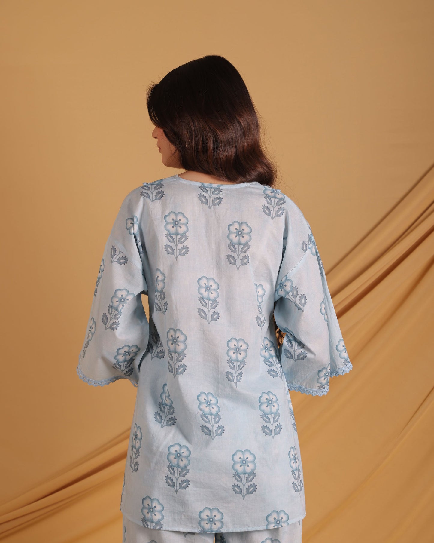 Dainty Floral Tunic
