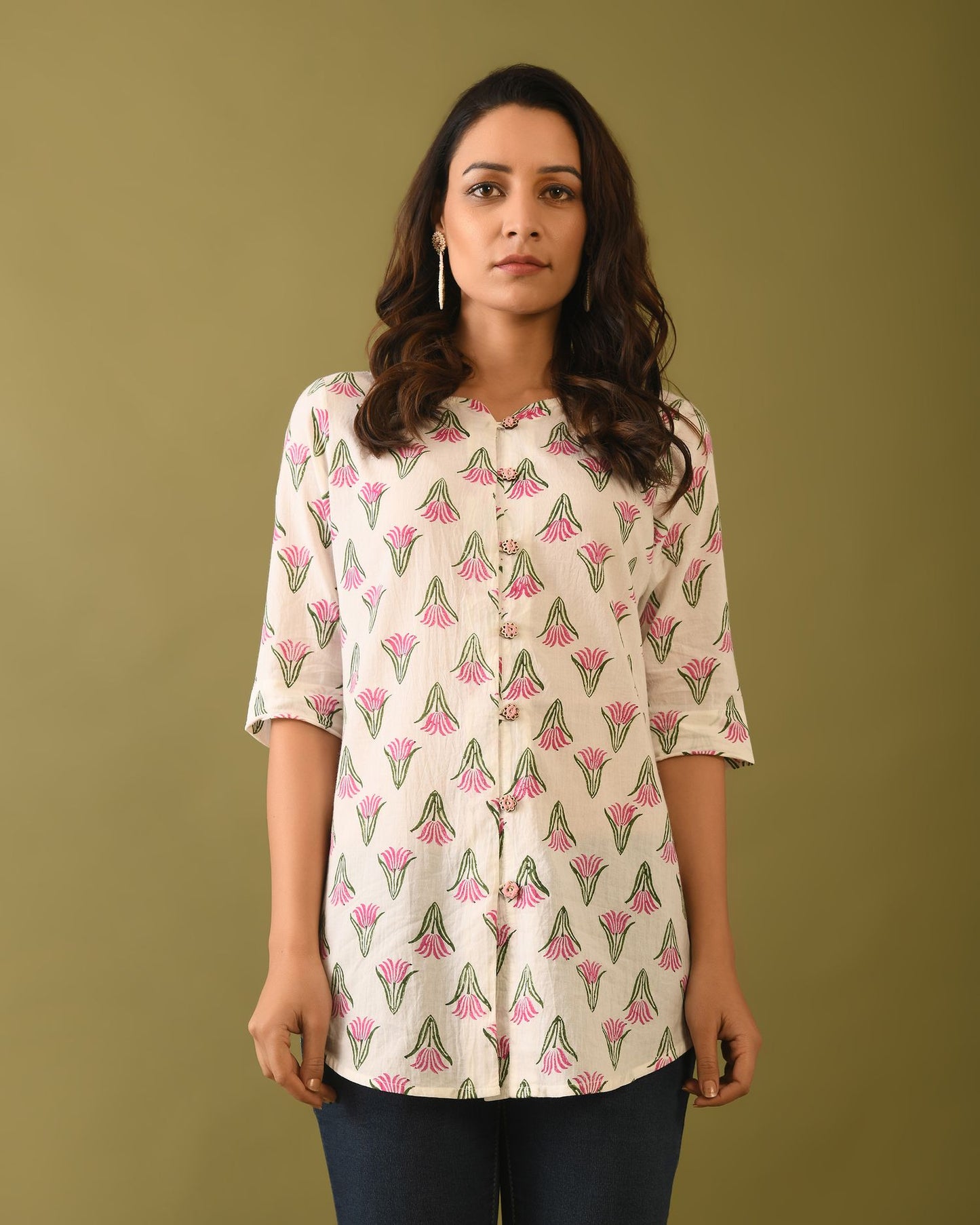 Hand Block Printed Tunic