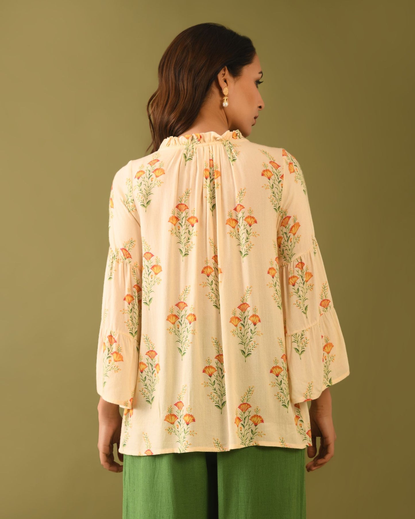 Printed Viscose Tunic