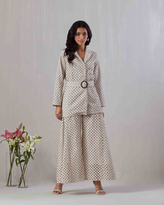 Gold Broderie Co-ord set