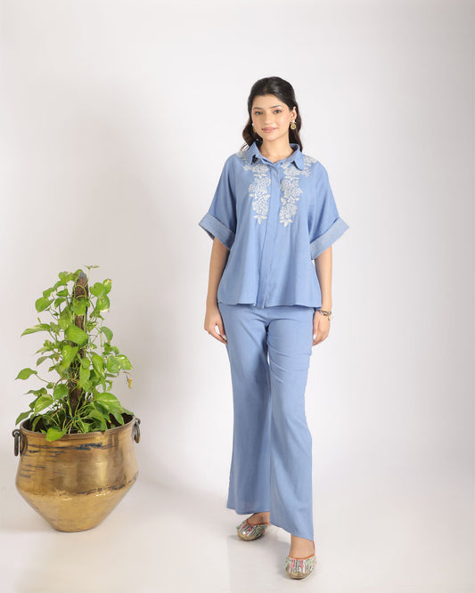 Blue Blossom Co-ord