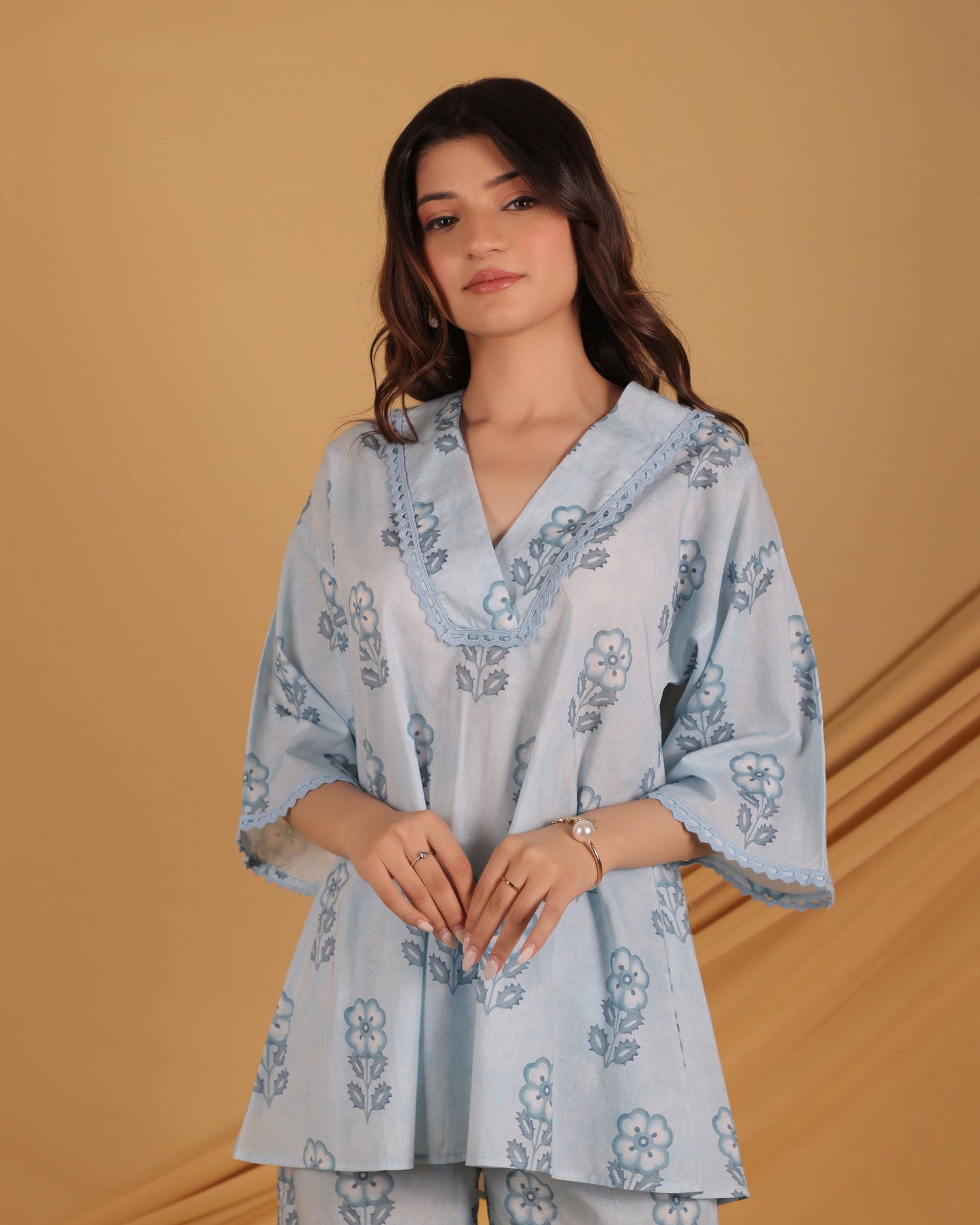 Dainty Floral Tunic