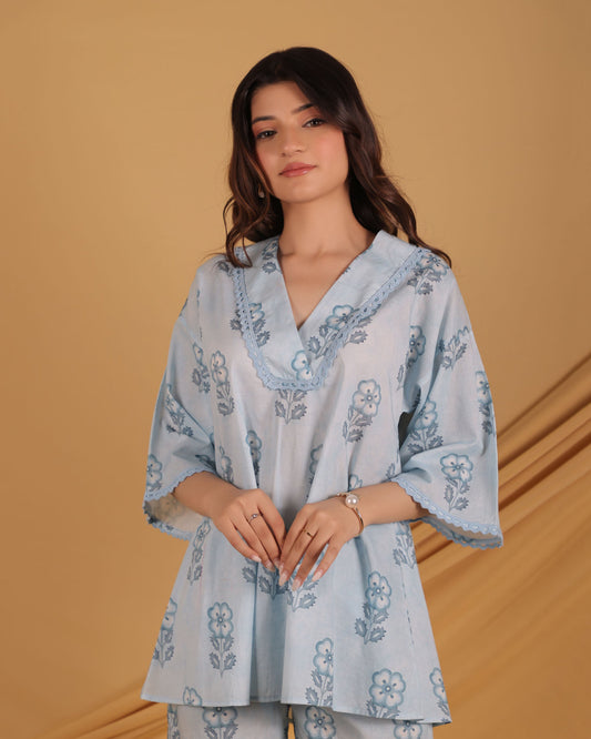 Dainty Floral Tunic