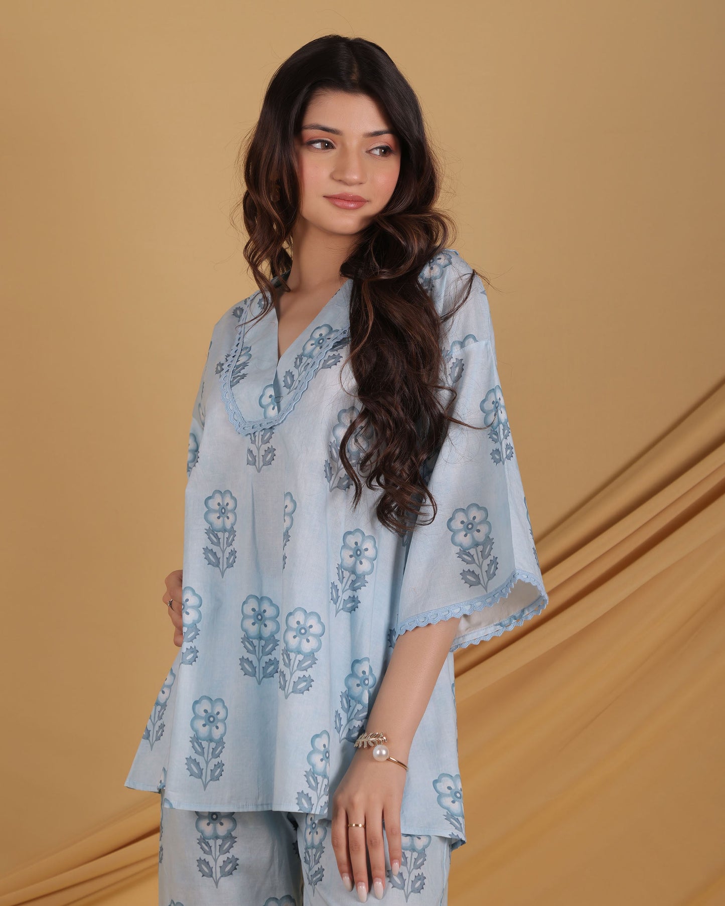 Dainty Floral Tunic
