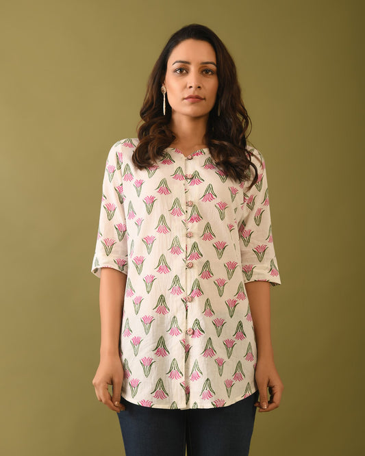 Hand Block Printed Tunic