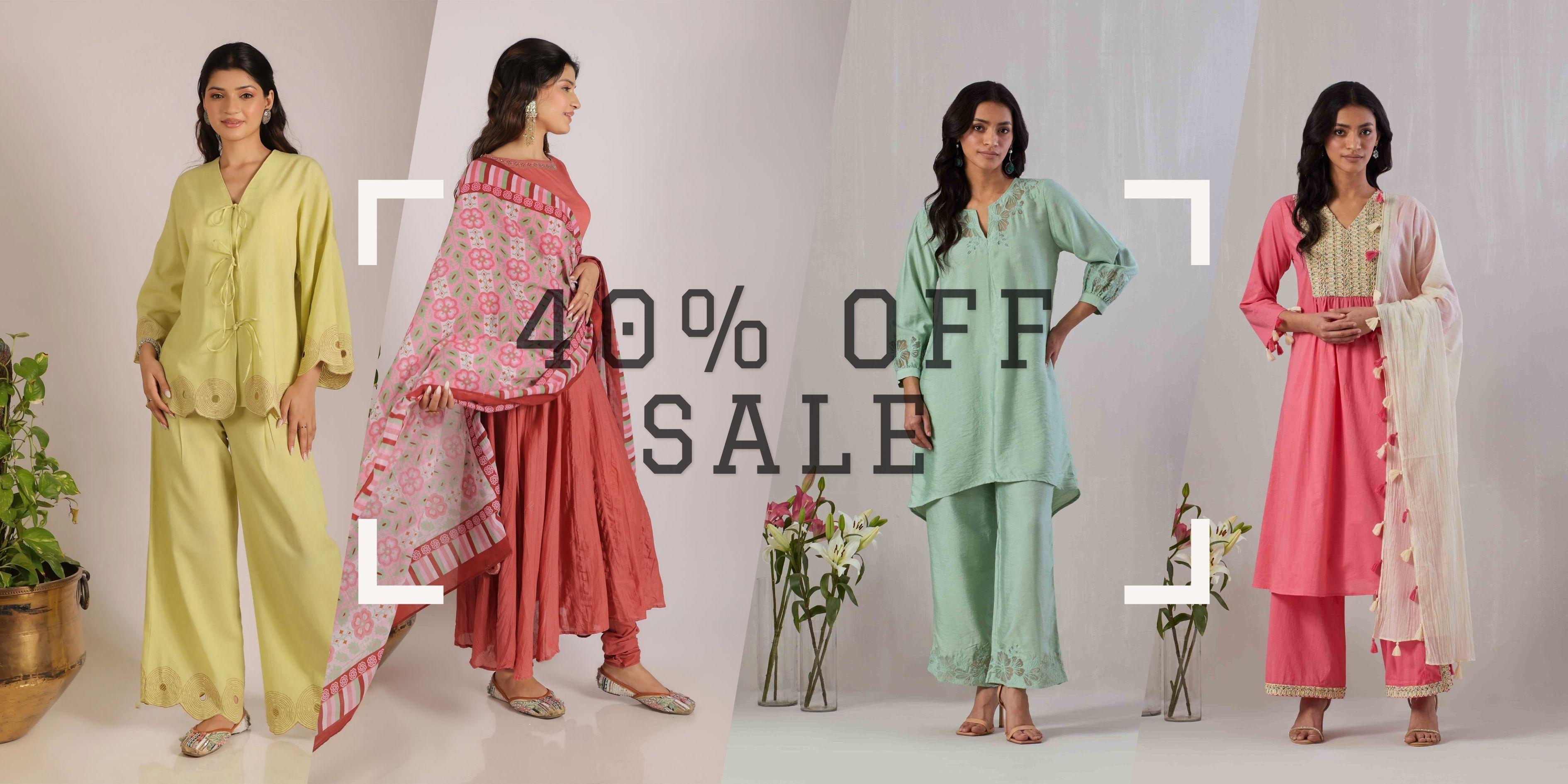BIG SALE SUMMER KURTA SET COORD